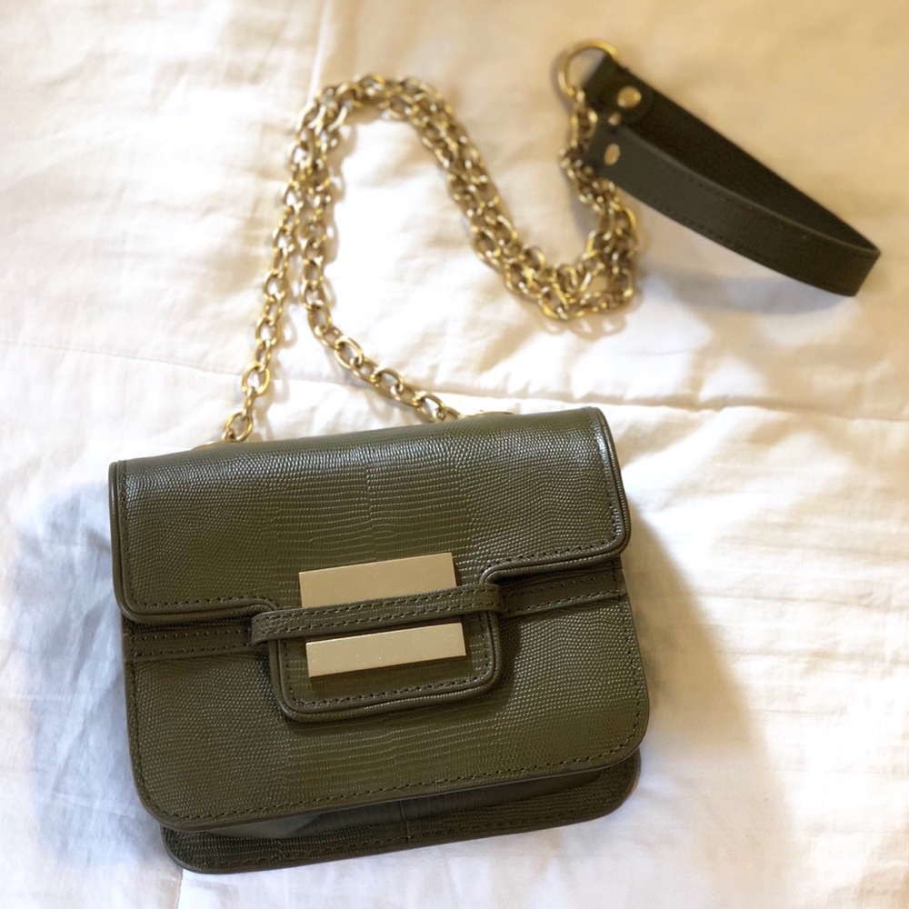 NWOT - ZAC POSEN ZSpoke Olive Green Crossbody